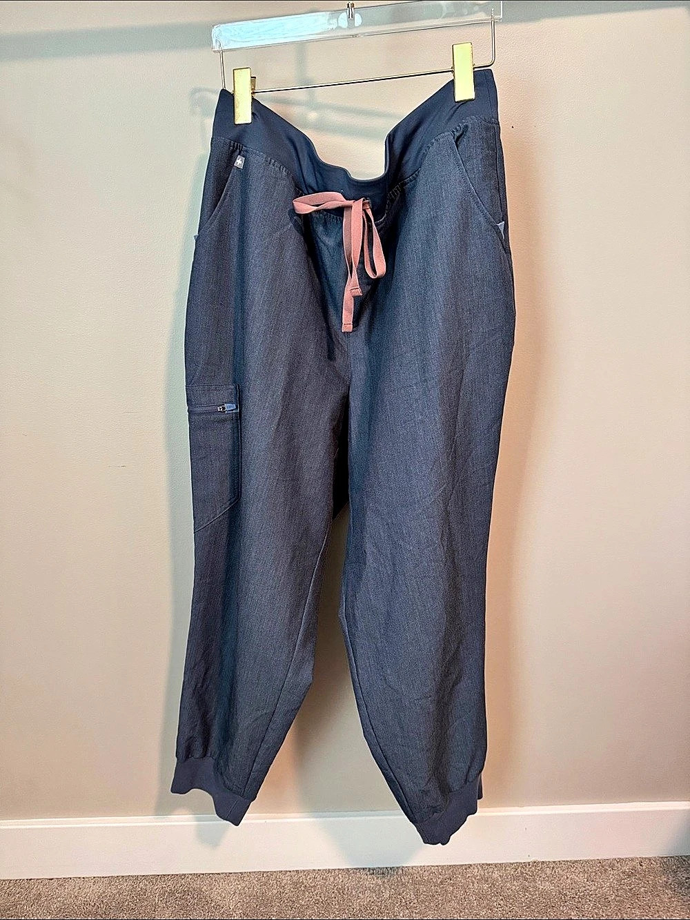 FIGS Zamora Jogger Scrub Pants Blue XXL P